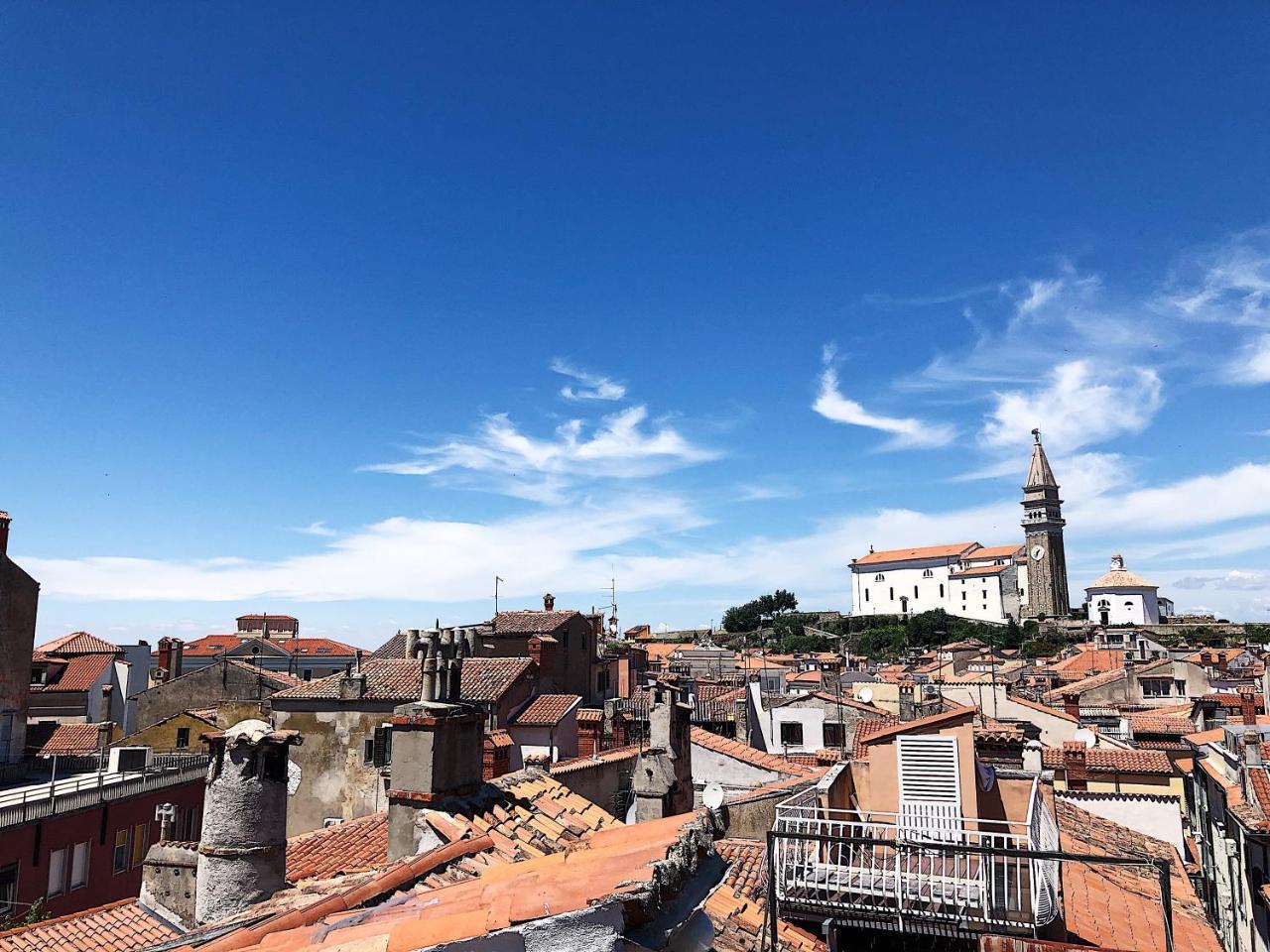 Altana Mario Hotel Piran Buitenkant foto